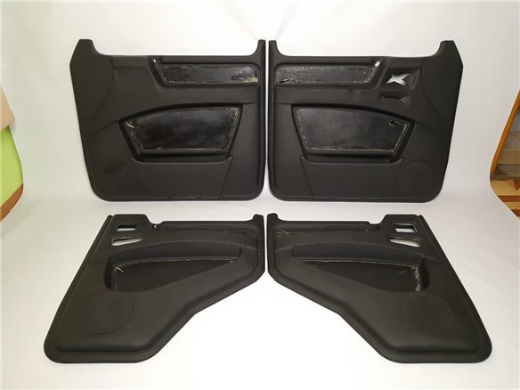 Pannelli interni delle porte senza inserti in pelle per mercedes-benz w463 g-wagon 1979 - 2001-Stile interno