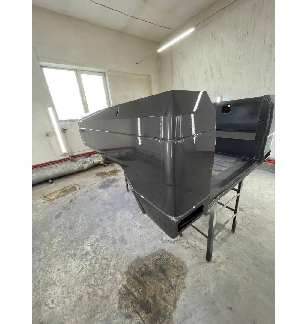 Edelstahl Heckkofferaufbau für 6x6 G-Klasse W463-G Class W463 6x6