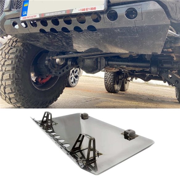 Parafango anteriore in acciaio inox per Mercedes-Benz Classe G 6x6 W463-G Class W463 6x6