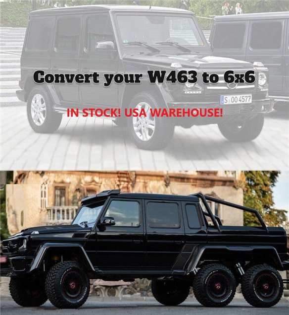 Auf Lager in Europa! Mercedes-benz W463 G Wagon 6x6 Umbausatz-G Class W463 6x6 Auf Lager in Europa! Mercedes-benz W463 G Wagon 6x6 Umbausatz-G Class W463 6x6