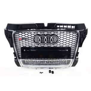 Kühlergrill Audi A3 2008-2012, Modell RS3 chrom QUATTRO-A3