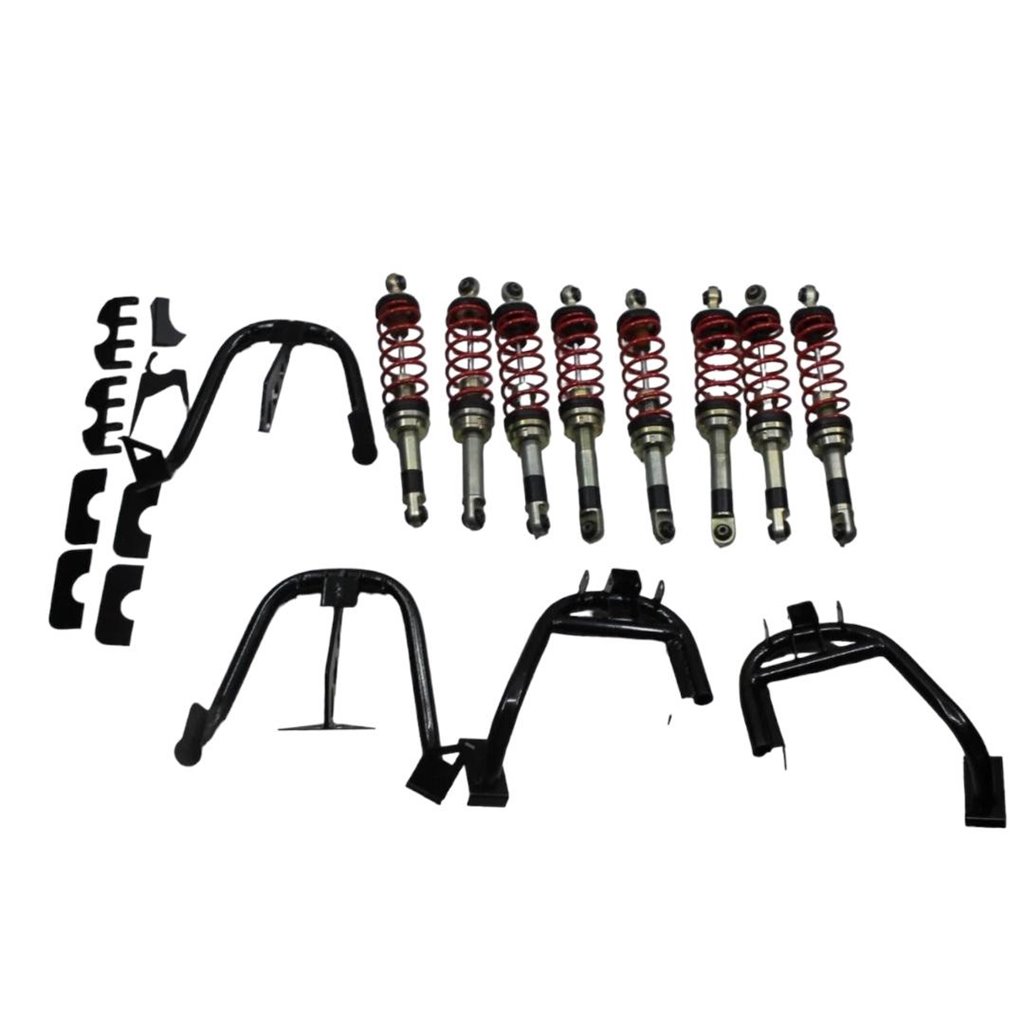 Fahrwerk für 4x4 W463 (Stoßdämpfer 8 Stück mit Federn) Dual Shock Umbau für Gwagon-G Class W463 4x4 Fahrwerk für 4x4 W463 (Stoßdämpfer 8 Stück mit Federn) Dual Shock Umbau für Gwagon-G Class W463 4x4