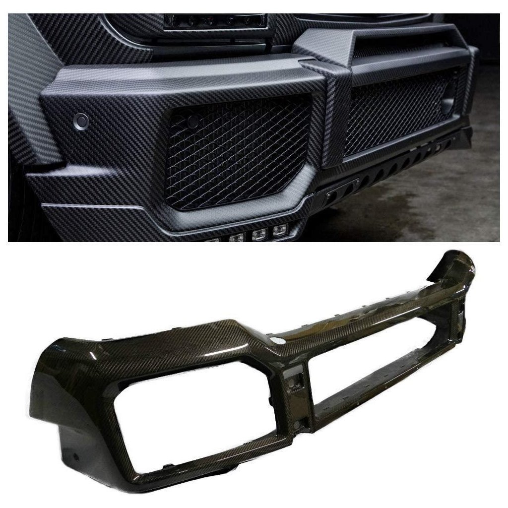 Carbon Fiber front bumper AMG Mercedes-Benz W463 4x4-G Class W463 4x4 Carbon Fiber front bumper AMG Mercedes-Benz W463 4x4-G Class W463 4x4