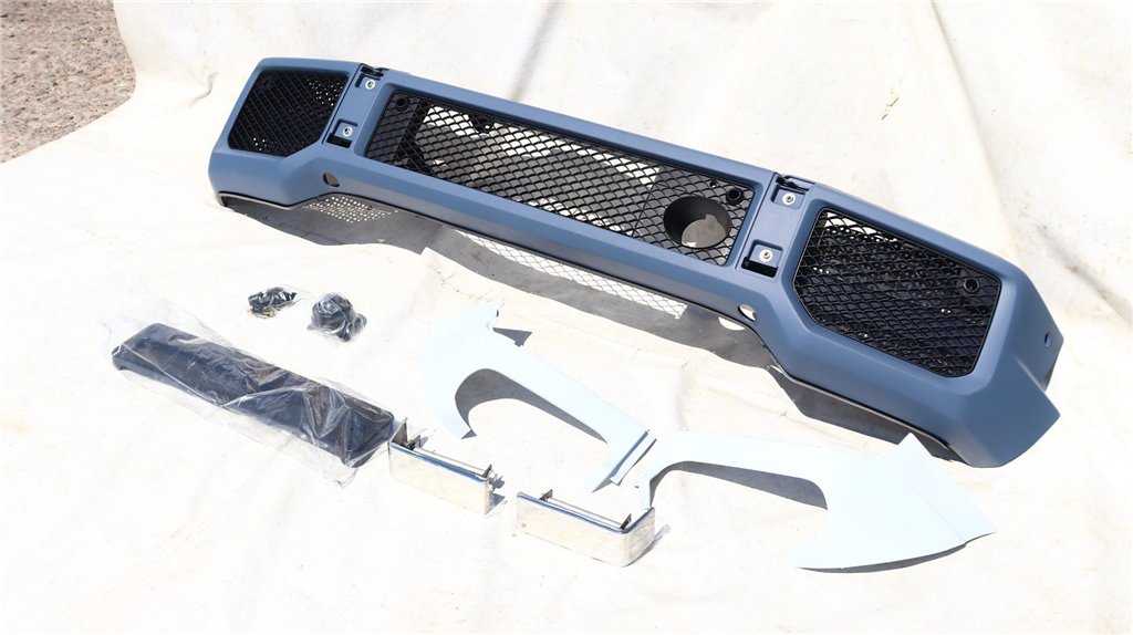 Front bumper 63 AMG for Mercedes G-class W463 ABS Plastic-G Class W463 4x4 Front bumper 63 AMG for Mercedes G-class W463 ABS Plastic-G Class W463 4x4