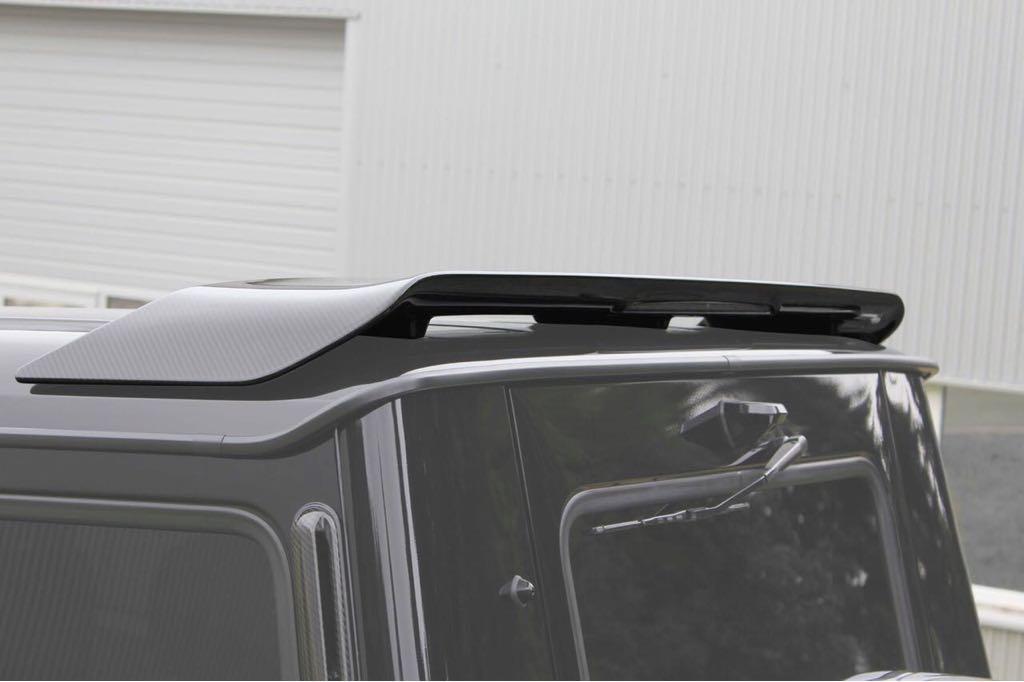 Mercedes-Benz W463 G-Wagon Carbon Fiber Rear Roof Spoiler-G Class W463 4x4 Mercedes-Benz W463 G-Wagon Carbon Fiber Rear Roof Spoiler-G Class W463 4x4