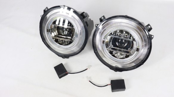 LED Headlights W463A W464 style for Mercedes Benz G-class W463 (2007-2018)-Lighting Elements