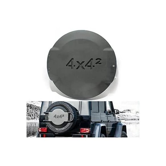 Fiberglass rear spare wheel cover for Mercedes-Benz W463 G-Wagon 4x4 Squared-G Class W463 4x4 Fiberglass rear spare wheel cover for Mercedes-Benz W463 G-Wagon 4x4 Squared-G Class W463 4x4