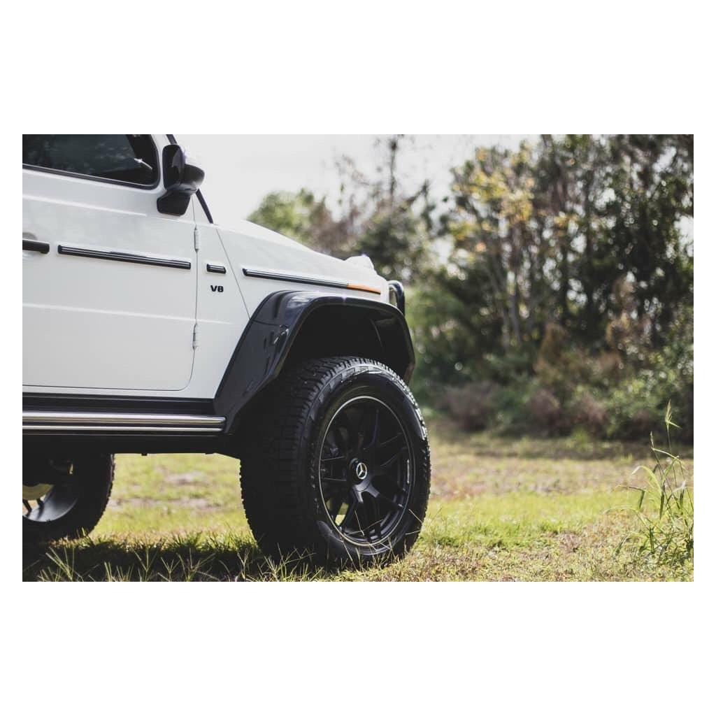 Fiberglas Kotflügelverbreiterungen für Mercedes-Benz W463A 4x4 G-Wagon 4St.-G Class W463A 4x4 Fiberglas Kotflügelverbreiterungen für Mercedes-Benz W463A 4x4 G-Wagon 4St.-G Class W463A 4x4