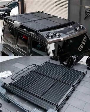 Metallischer Dachträger für Mercedes-Benz W463A 4x4 G-Wagon-G Class W463A 4x4