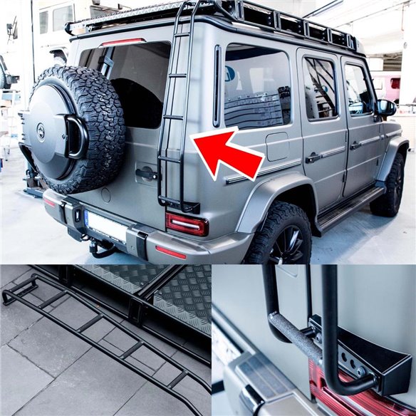 Scala di accesso al tetto per Mercedes-Benz W463A 4x4 G-Wagon-G Class W463A 4x4