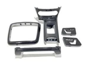 Carbonfaser Innenraum Armaturenbrett Platten trimmen Ersatz für Mercedes-Benz W463-Interieur Stil