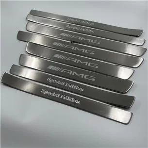 AMG blue LED Illuminated door sills 4 pcs for Mercedes-Benz W222-S Class W222 2
