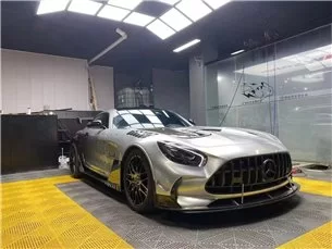 Glasfaser + Kohlefaser GTR Karosseriekit für Mercedes GT-Mercedes Benz GT