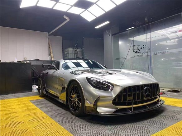 Kit carrozzeria GTR in fibra di vetro + fibra di carbonio per Mercedes GT-Mercedes Benz GT
