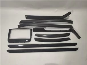 Mercedes-Benz Vito W639: finiture interne in fibra di carbonio-Vito W639