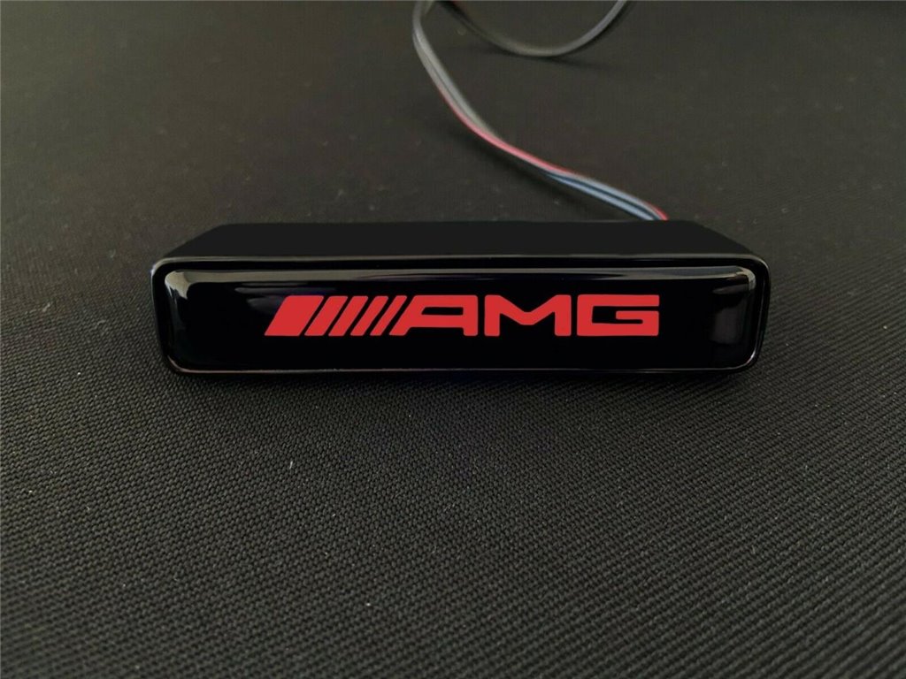 AMG Style RED Frontgrill Badge Led Beleuchtetes Logo für Mercedes-Benz Fahrzeuge-Embleme AMG Style RED Frontgrill Badge Led Beleuchtetes Logo für Mercedes-Benz Fahrzeuge-Embleme