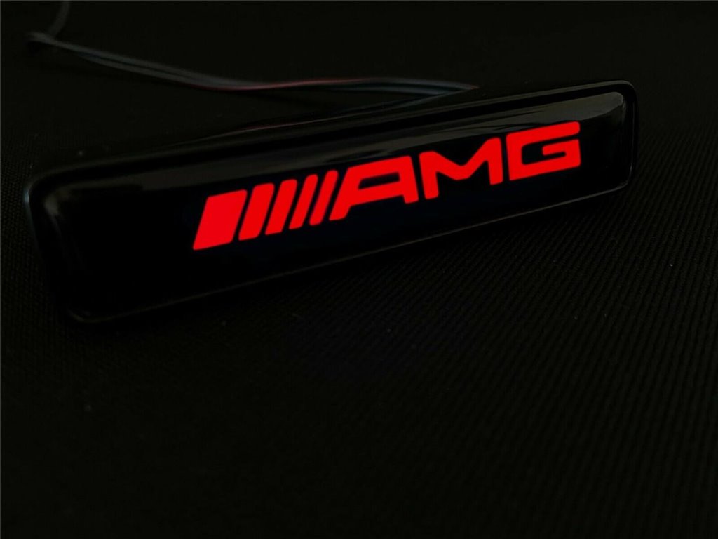 AMG Style RED Frontgrill Badge Led Beleuchtetes Logo für Mercedes-Benz Fahrzeuge-Embleme AMG Style RED Frontgrill Badge Led Beleuchtetes Logo für Mercedes-Benz Fahrzeuge-Embleme