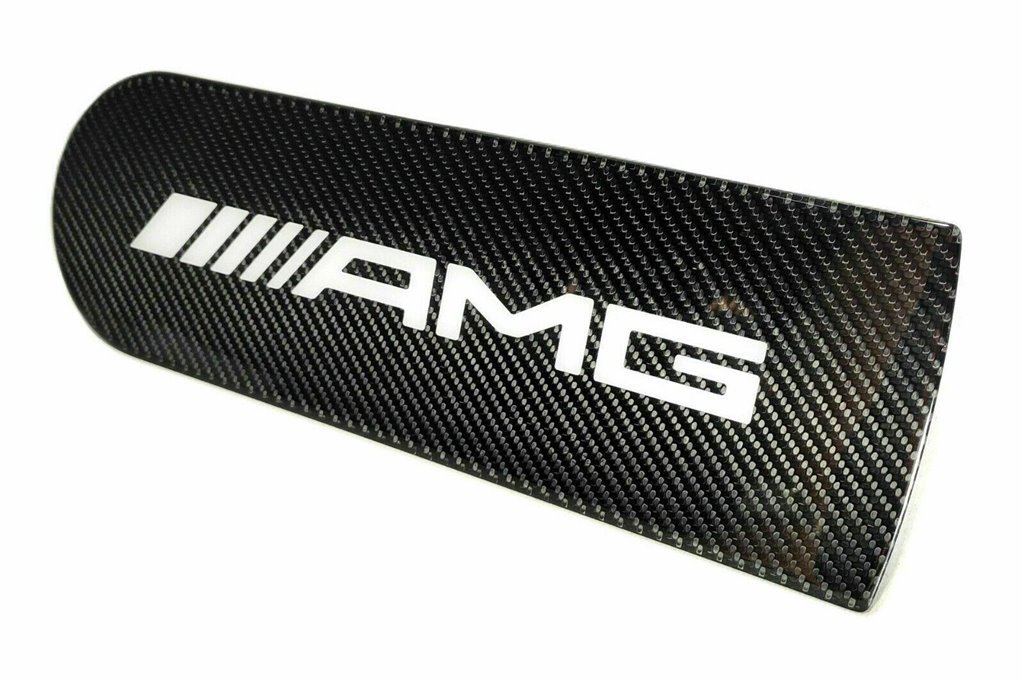 für Mercedes G-Wagon W463 W463A G63 G500 Reserveradabdeckungen Carbon Emblem Abzeichen-Embleme