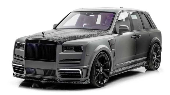 FORGED Сarbonfaser-Karosseriekit im Mansory-Stil für Rolls-Royce Cullinan-Rolls Royce Cullinan
