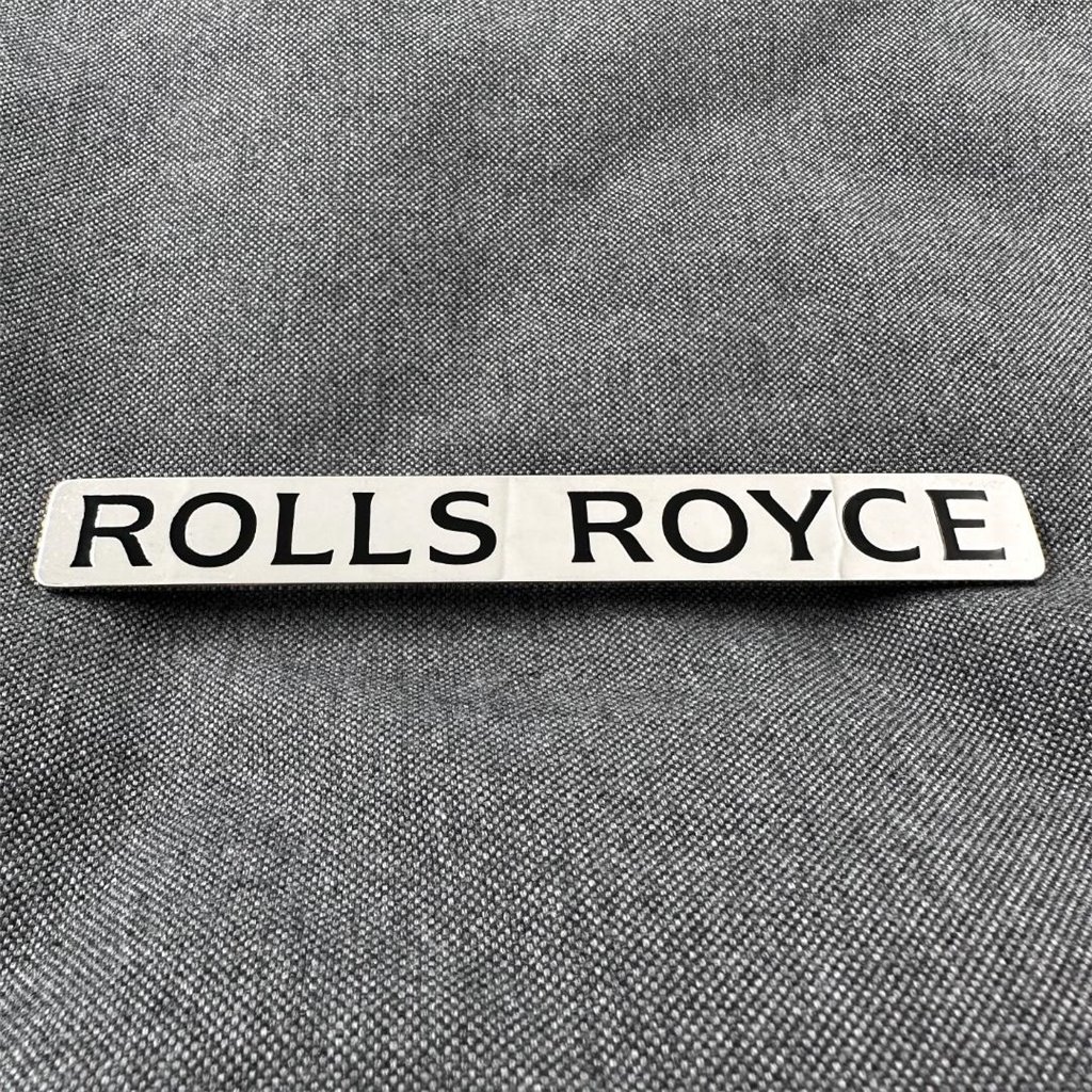 Set di tappetini metallizzati con emblemi per Rolls-Royce Cullinan Phantom Ghost Wraith Spectre-Rolls Royce Cullinan