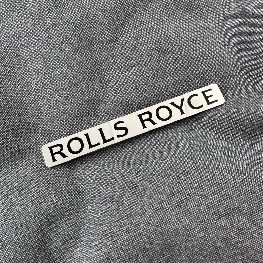 Set di tappetini metallizzati con emblemi per Rolls-Royce Cullinan Phantom Ghost Wraith Spectre-Rolls Royce Cullinan
