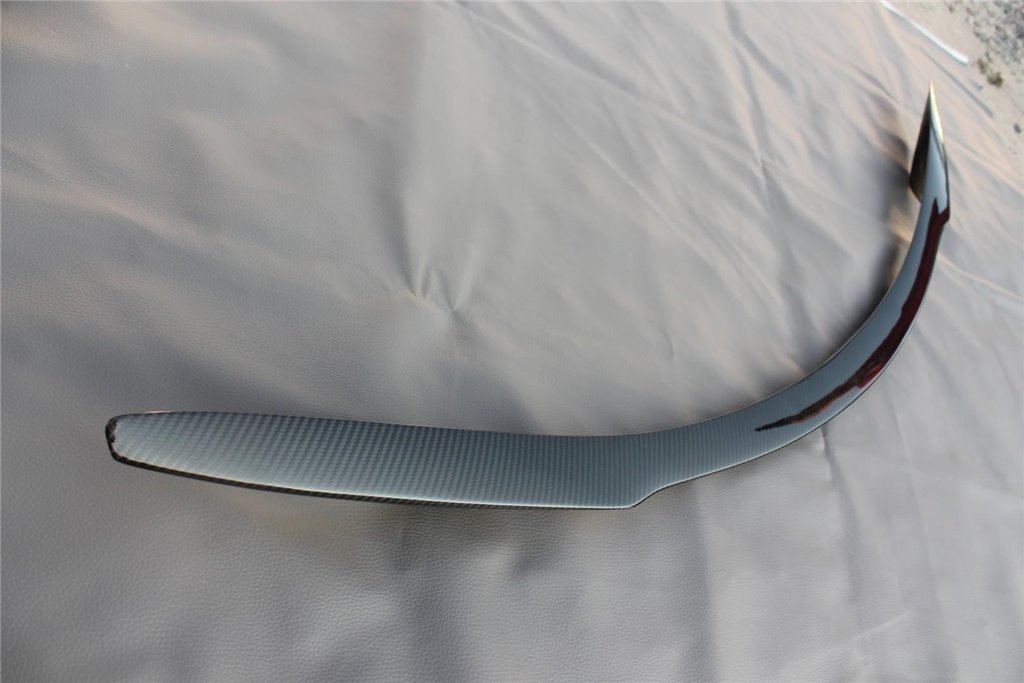 Tesla Modes S Rear Carbon Spoiler-Modes S
