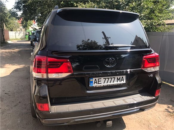 Toyota Land Cruiser 200 Hinteres Dach Fiberglas Spoiler-Land Cruiser 200
