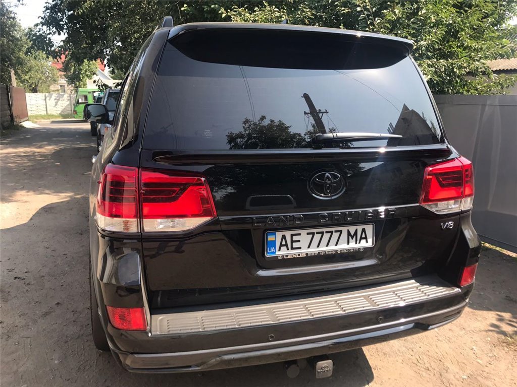Toyota Land Cruiser 200 Hinteres Dach Fiberglas Spoiler-Land Cruiser 200