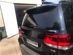 Toyota Land Cruiser 200 Rear Roof Fiberglass Spoiler-Land Cruiser 200 2
