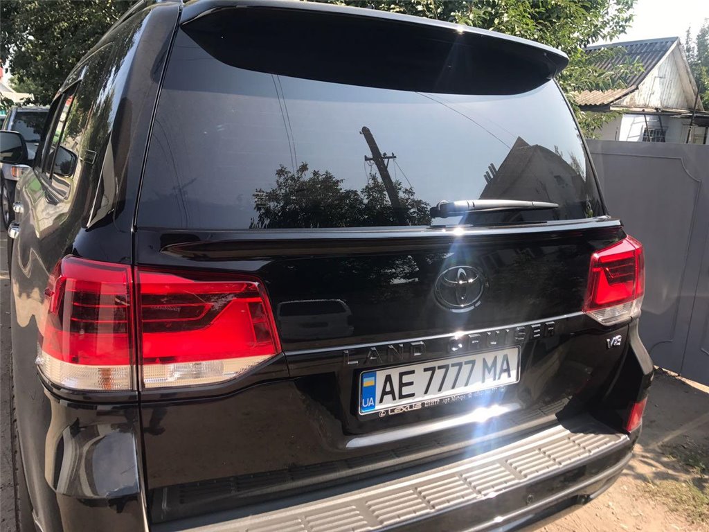 Toyota Land Cruiser 200 Hinteres Dach Fiberglas Spoiler-Land Cruiser 200