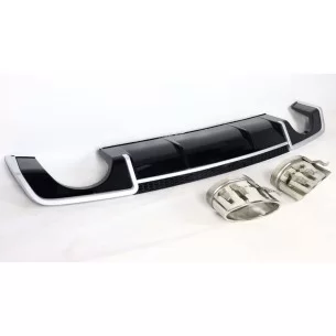 Audi RS3 Heckdiffusor mit Auspuffblenden für Audi A3 2012-2015 Limousine-A3