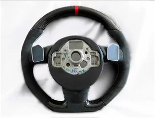 Audi A6 S6 A7 S7 A8 S8 Steering Wheel Carbon Alcantara-Audi 2