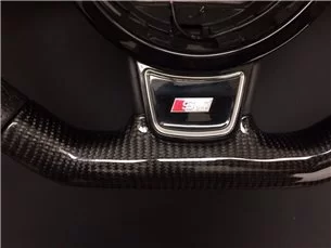 Audi RS6 RS4 RS5 RS7 SQ5 S4 S5 Steering Wheel Carbon Leather-Audi 2