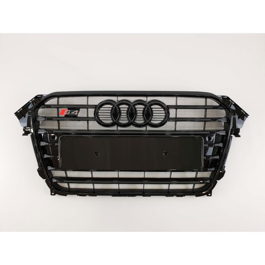 Audi S4 all BLACK front bumper radiator grille for Audi A4 2012-2015-A4