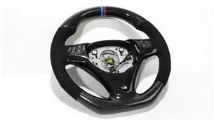 BMW E90 E92 E93 E87 E82 E88 E81 M1 M3 Lenkrad Carbon Alcantara-BMW 2