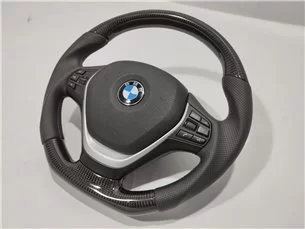 BMW F20 F30 F34 F36 3-Series Steering Wheel Carbon Leather-BMW 2