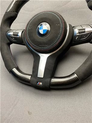 BMW F30 F15 F16 F31 Steering Wheel Carbon Alcantara-BMW 2