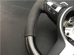 BMW F30 F31 F15 F16 Lenkrad Carbon Leder-BMW 2