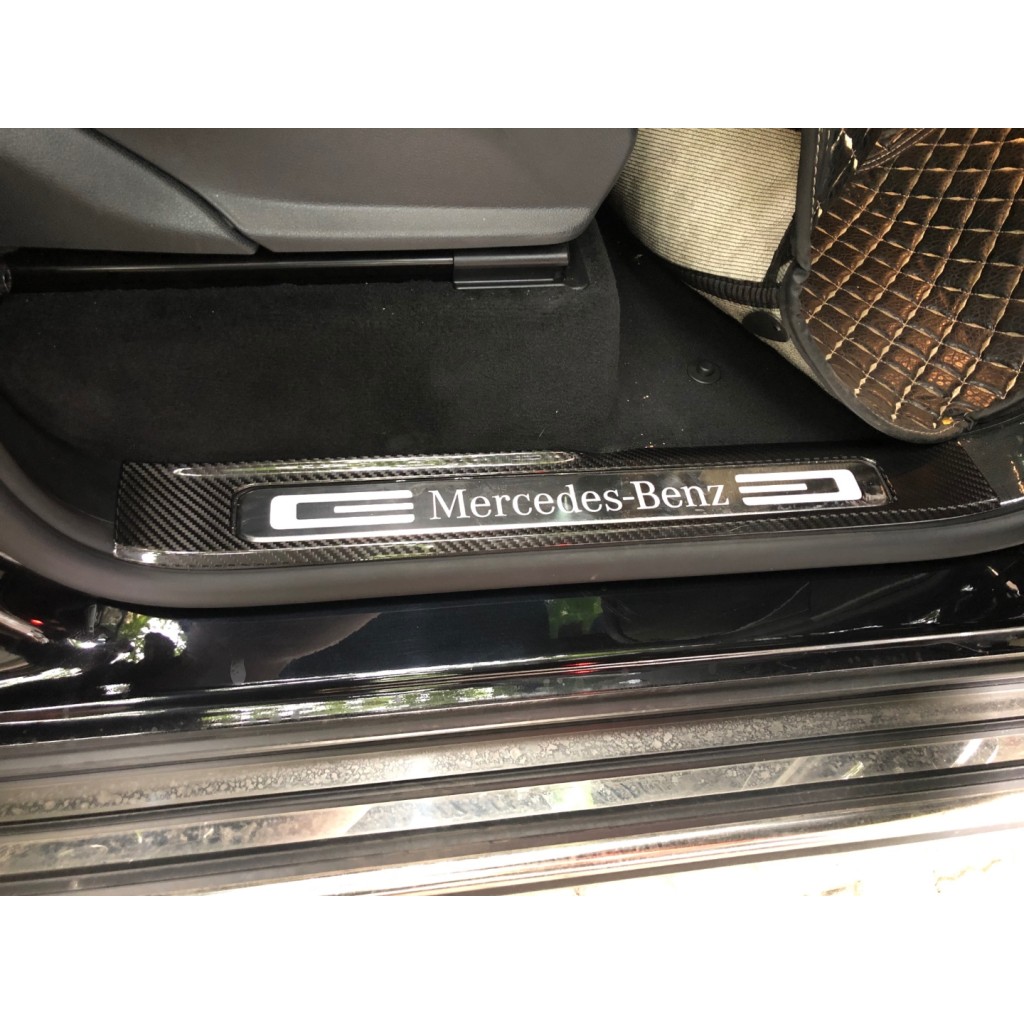 Kohlefaser-Türschweller für Mercedes-Benz W463A W464 G-Klasse 4 Stück-Interieur Stil