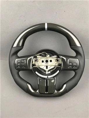 Jeep Steering Wheel Carbon Leather-Jeep