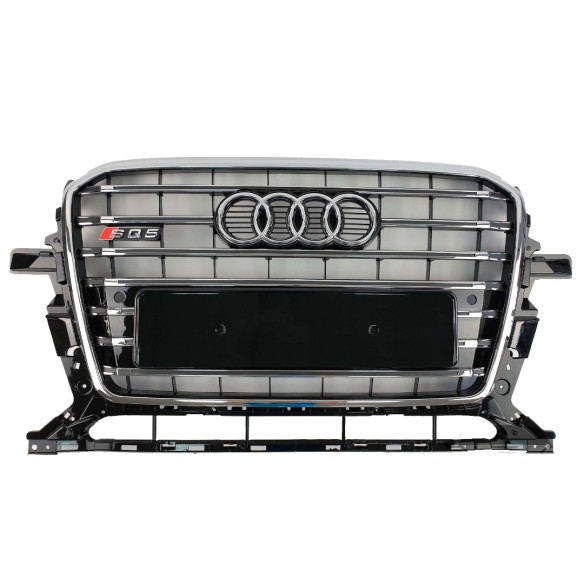 Audi SQ5 Chrom Frontstoßstange Kühlergrill für Audi Q5 2012-2015 S-Line-Q5 2012-2015 Audi SQ5 Chrom Frontstoßstange Kühlergrill für Audi Q5 2012-2015 S-Line-Q5 2012-2015