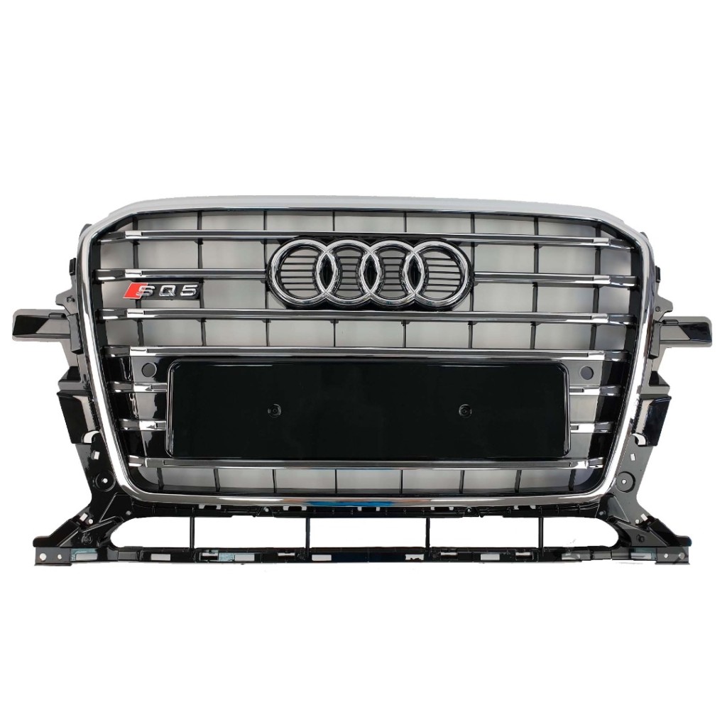 Audi SQ5 Chrom Frontstoßstange Kühlergrill für Audi Q5 2012-2015 S-Line-Q5 2012-2015 Audi SQ5 Chrom Frontstoßstange Kühlergrill für Audi Q5 2012-2015 S-Line-Q5 2012-2015