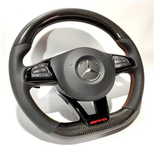 Mercedes-Benz GLE GLC GLS C CLA W205 W166 X166 Lenkrad Carbon Leder-Mercedes Benz 2