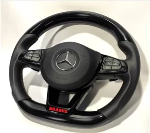 Mercedes-Benz GLE GLC GLS C CLA W205 W166 X166 Lederlenkrad Klavierlack schwarz-Mercedes Benz 2