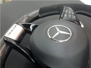 Mercedes-Benz GLE GLC GLS W205 Lenkrad Carbon Alcantara-Mercedes Benz 2