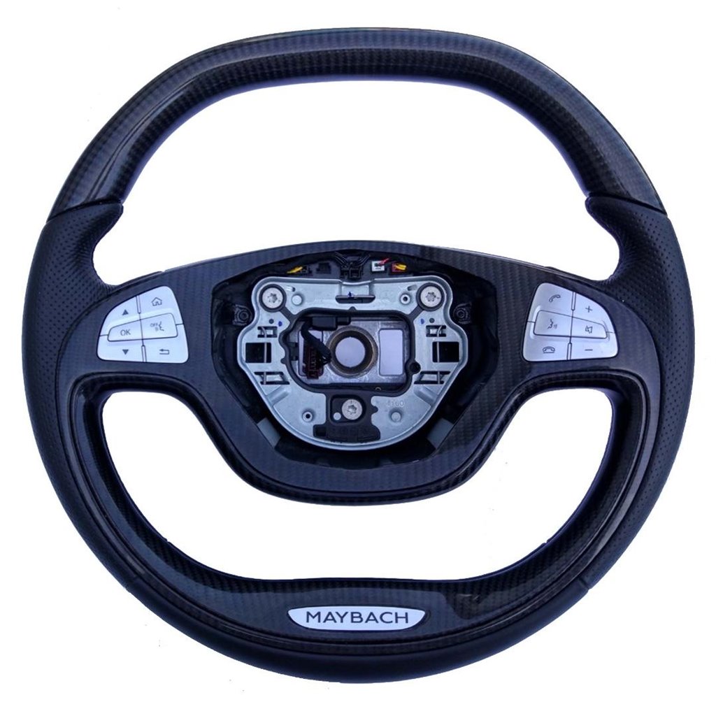 Carbon fiber Steering Wheel Maybach for Mercedes-Benz Maybach S-Class W222-Mercedes Benz