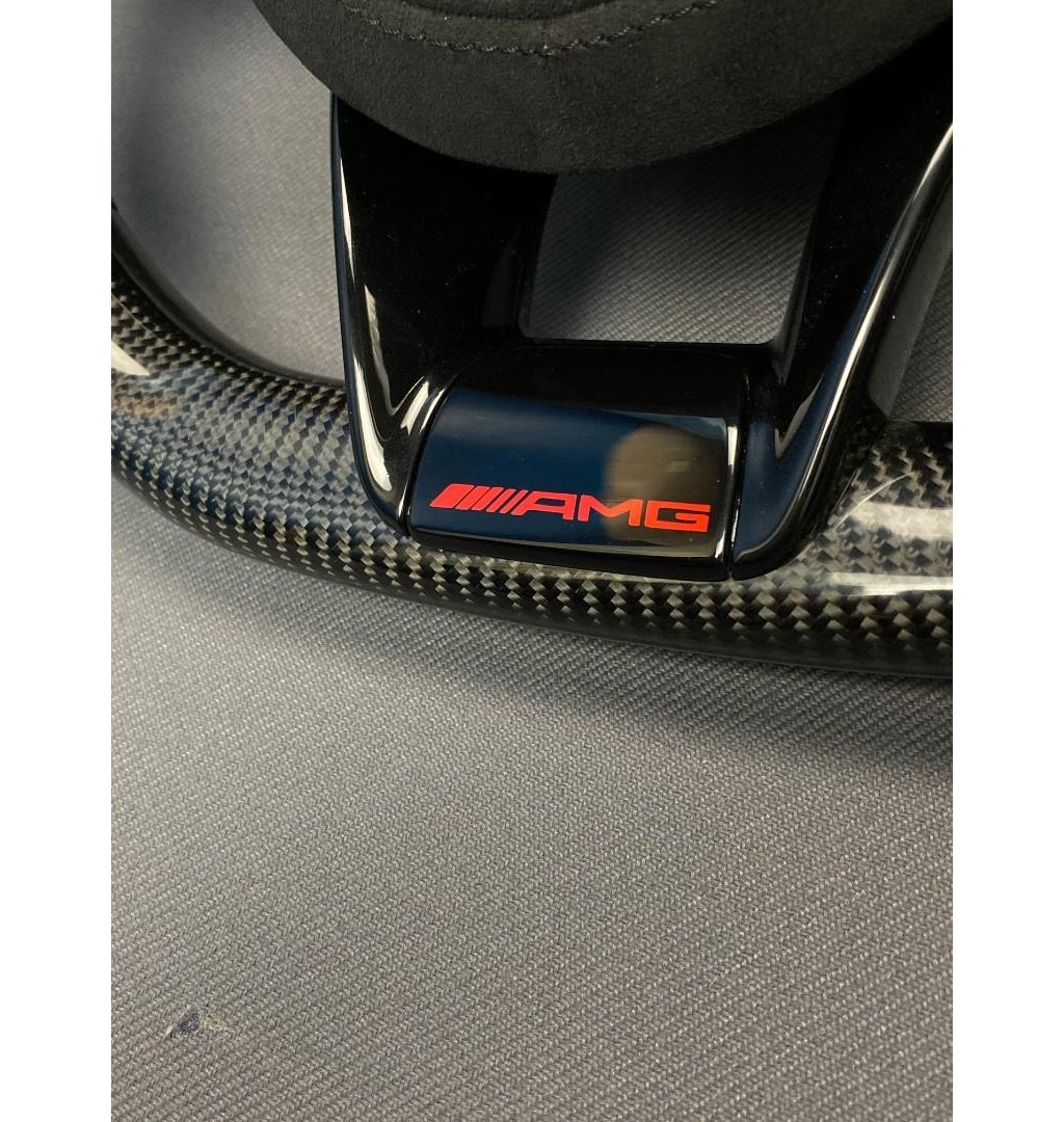 Carbon fiber AMG Steering Wheel for Mercedes-Benz E-Class C-Class W205 W213-Mercedes Benz