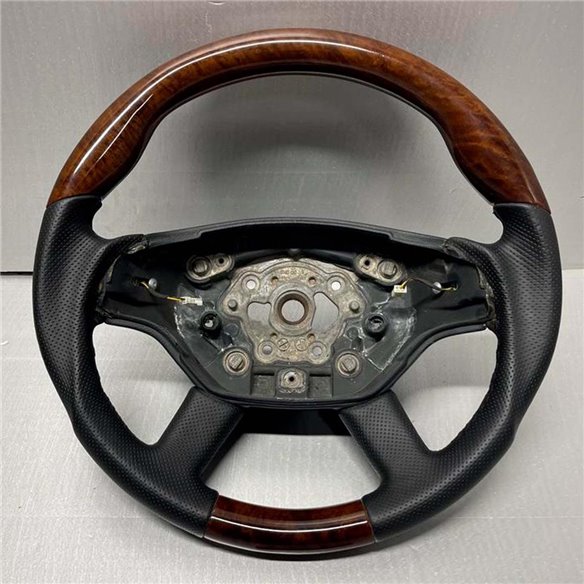 Volante per Mercedes Classe S W221 in legno originale-Mercedes Benz