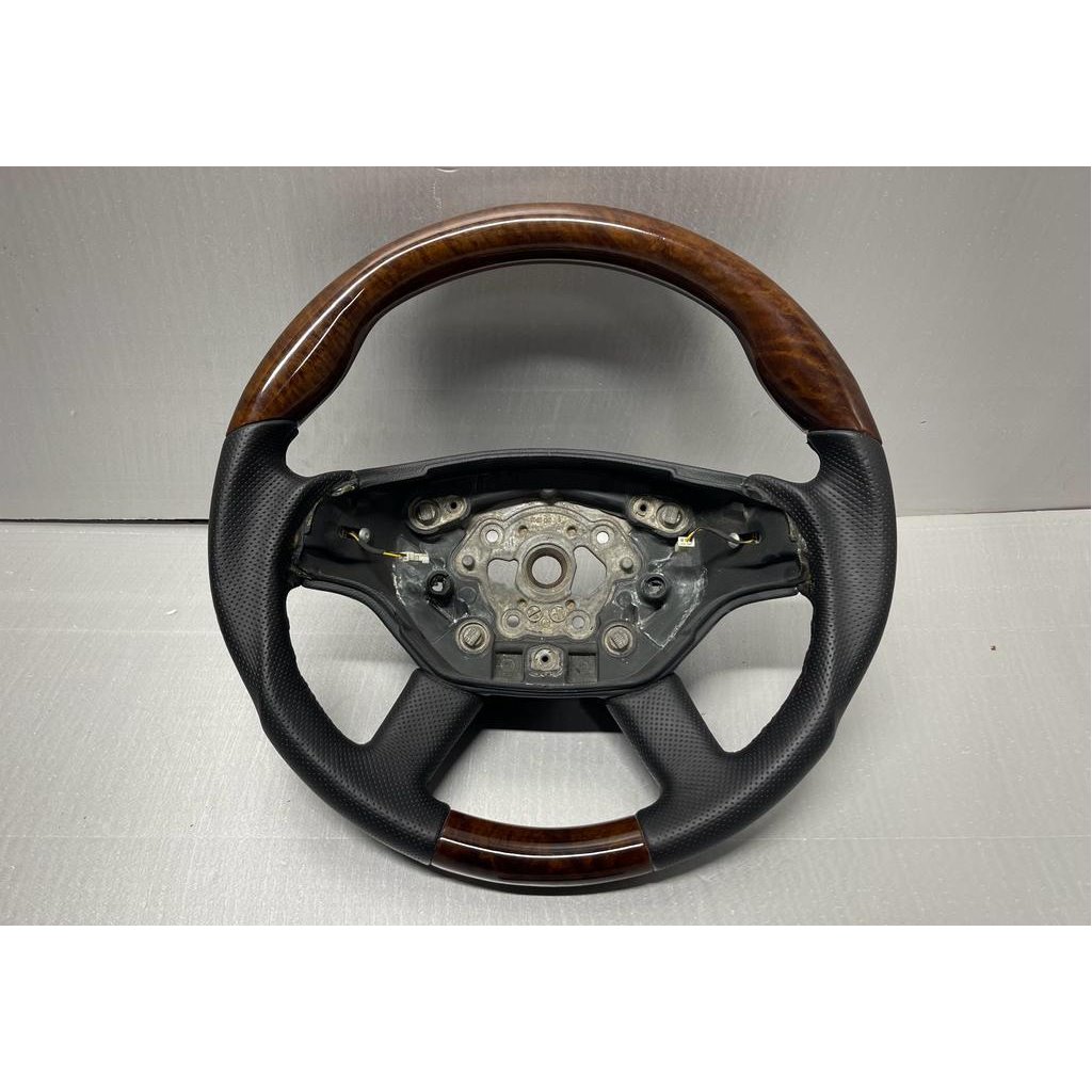 Volante per Mercedes Classe S W221 in legno originale-Mercedes Benz