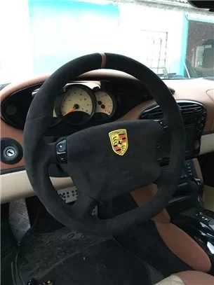 Porsche Boxster 986 Steering Wheel Alcantara-Porsche 2